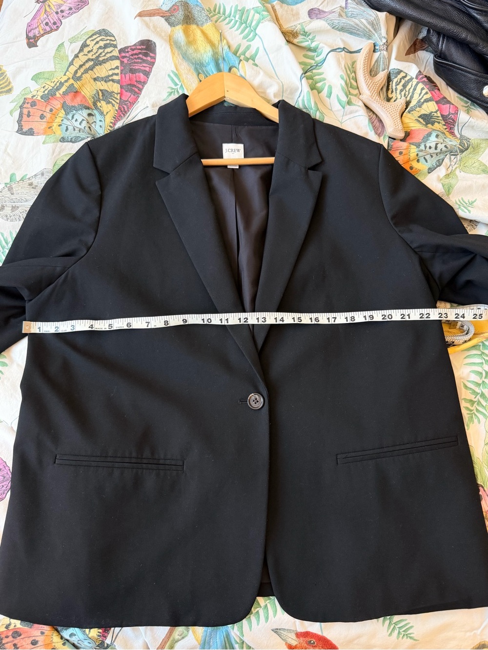J. Crew Women's Black Single-Button Blazer - Picture 4 of 5